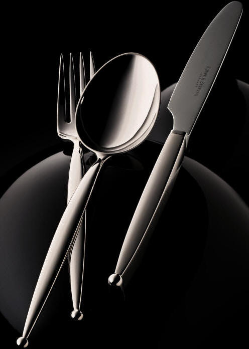 Contemporary Silver Flatware, Gio by Robbe and Berking 
