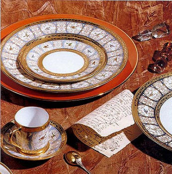 Haviland Parlon charger plate with Bengalis