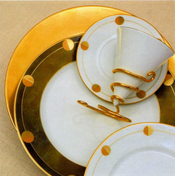 Haviland Parlon charger plate with Planet