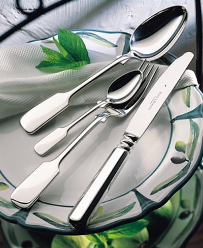 Sterling Silver Flatware Sets, Alt-Spaten by Robbe and Berking, German silversmiths